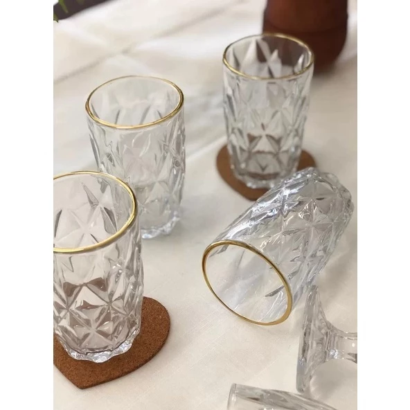 Jogo de Copos Diamond 6 Peças 350ml